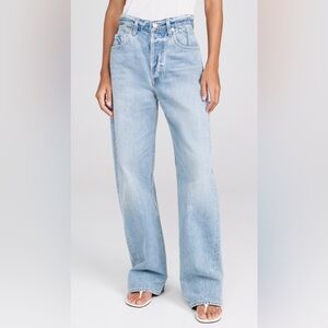 Gwendoline scrunch regenerative cotton jeans